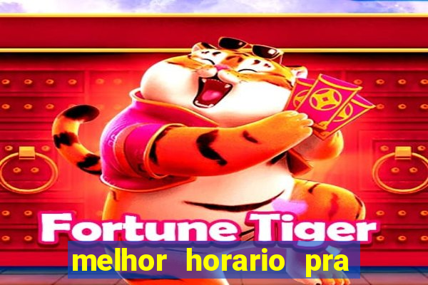 melhor horario pra jogar fortune rabbit